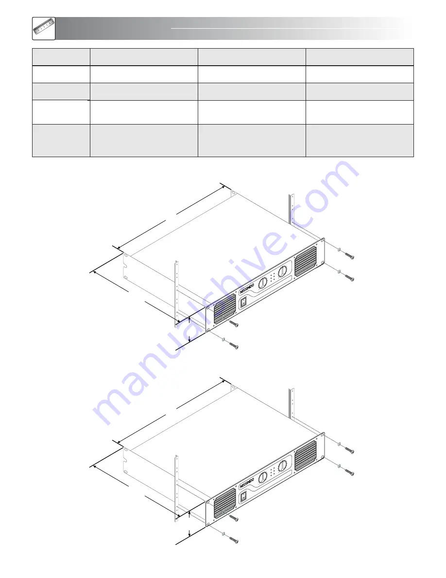 Nissindo MA-1200 G2 POWER Operating Instructions Manual Download Page 15