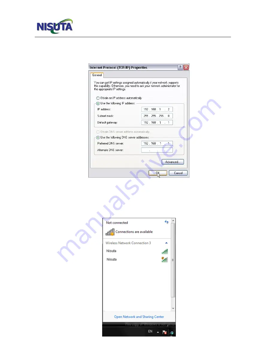 Nisuta 11N User Manual Download Page 13