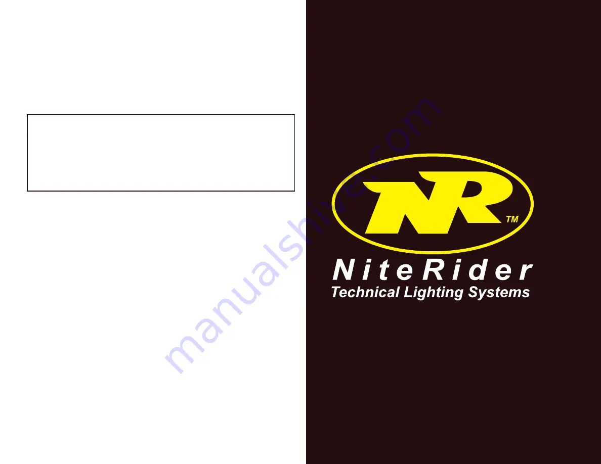 NiteRider MiNewt Mini 300-USB Quick Start Manual Download Page 3