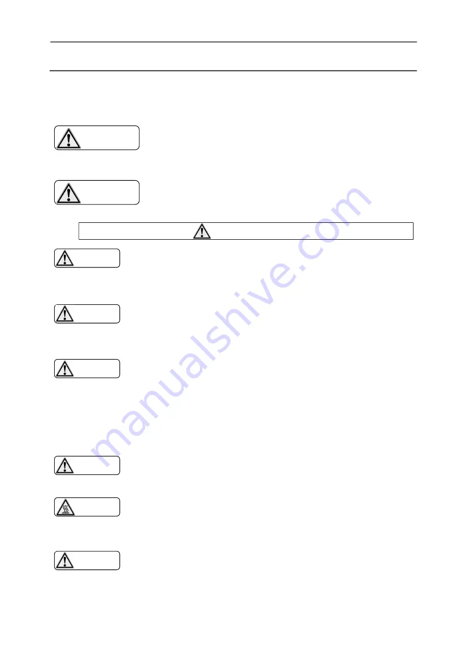 Nitta FP-120G-60 Operator'S Manual Download Page 3