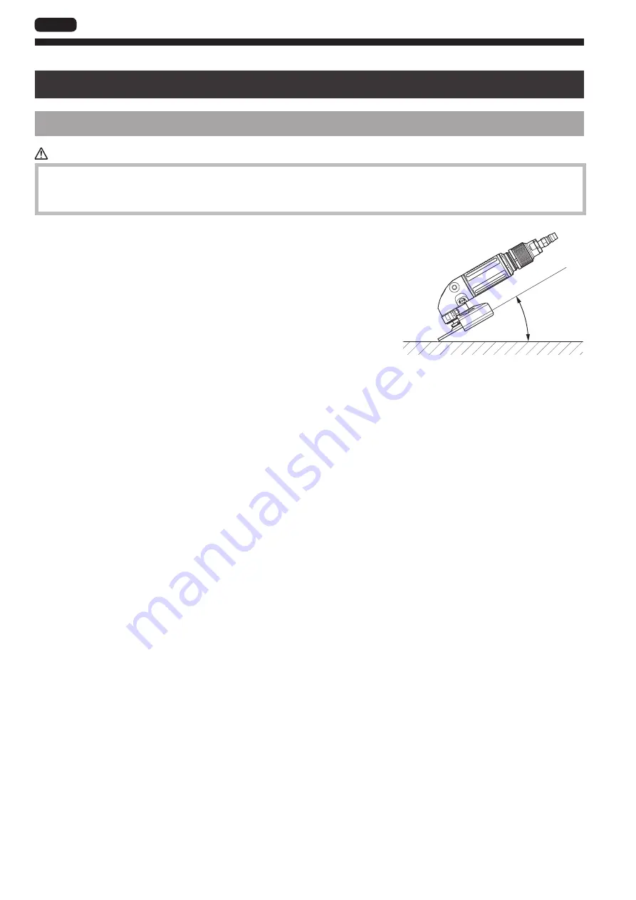 Nitto Kohki MYG-40 Instruction Manual Download Page 12