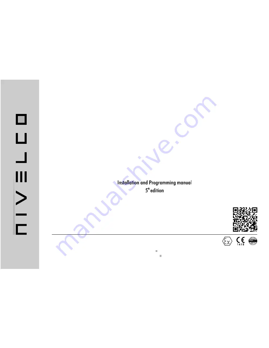 NIVELCO AnaCONT LE-100 Installation And Programming Manual Download Page 1