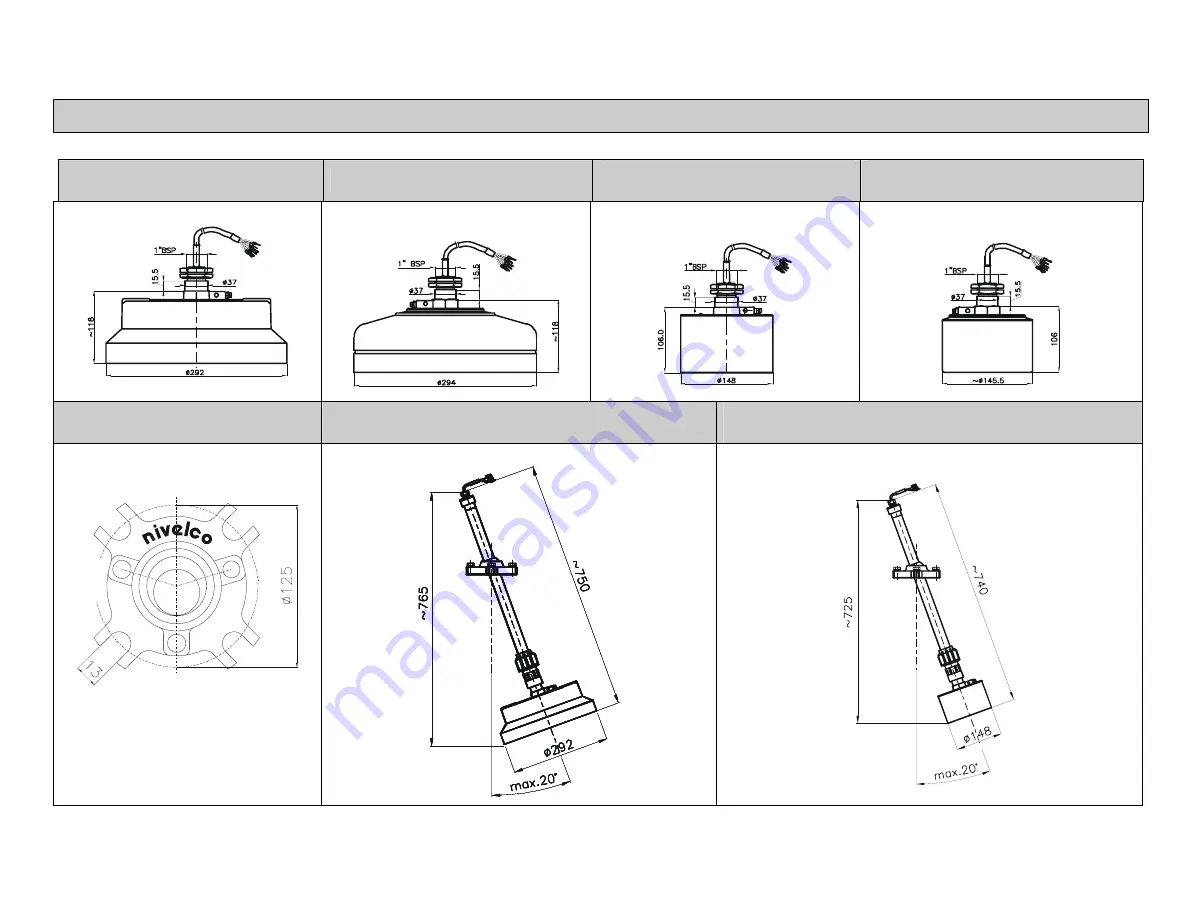 NIVELCO EasyTREK SCD-300 Series Installation And Programming Manual Download Page 9