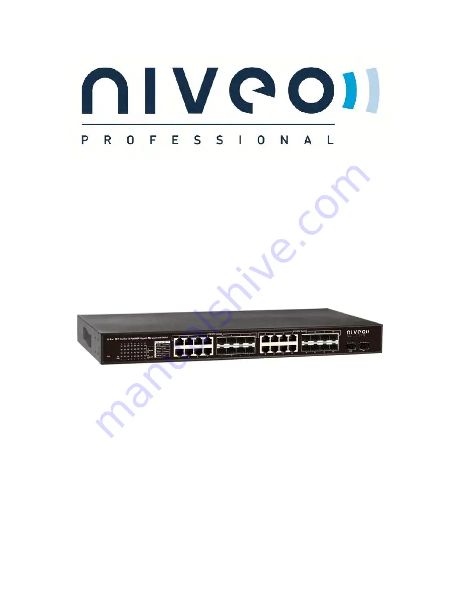 Niveo Professional 16 10/100/1000BaseT(X) User Manual Download Page 1