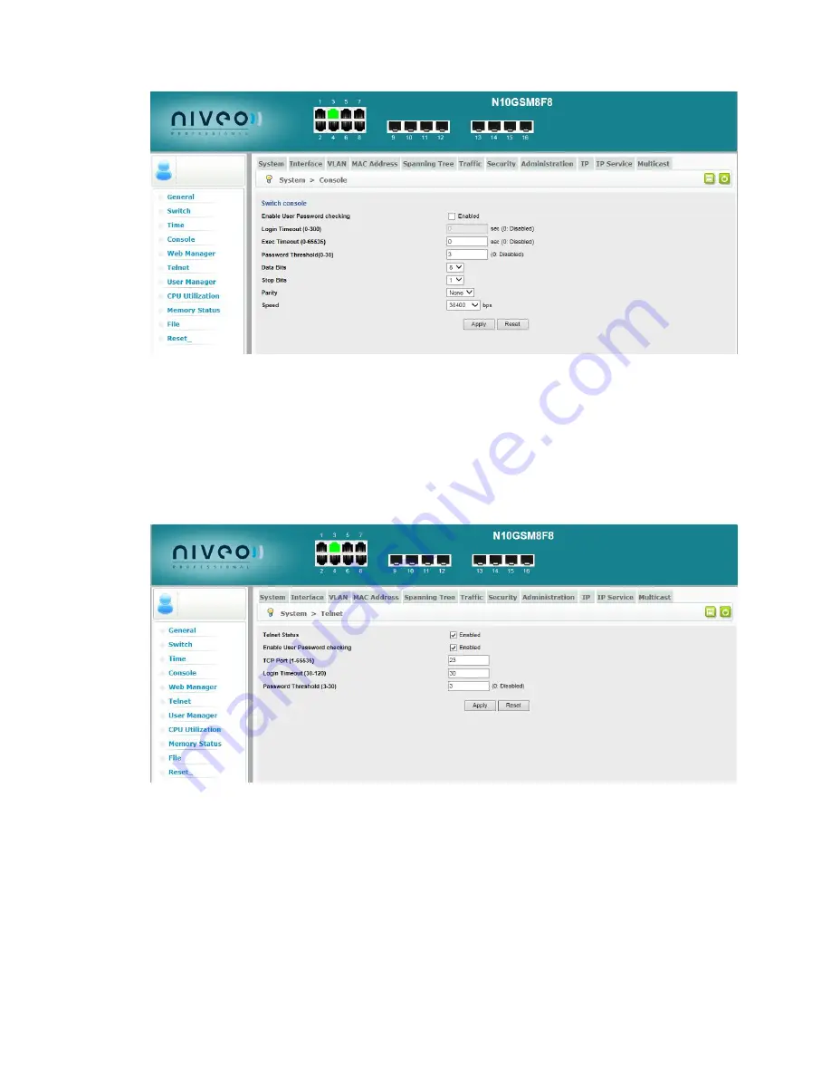 Niveo N10GSM8F8 Operation Manual Download Page 8