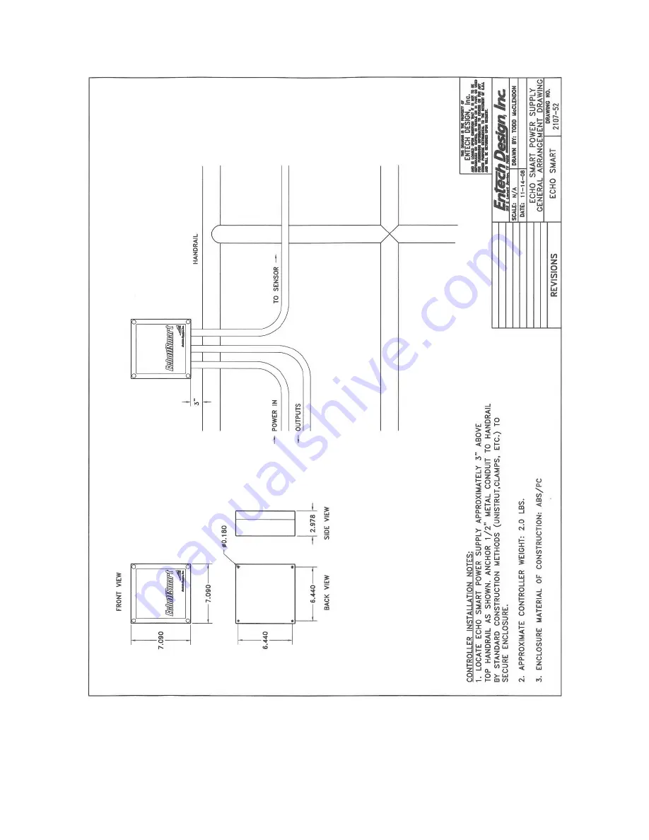 Nivetec Echo Smart Series Operation & Installation Manual Download Page 38