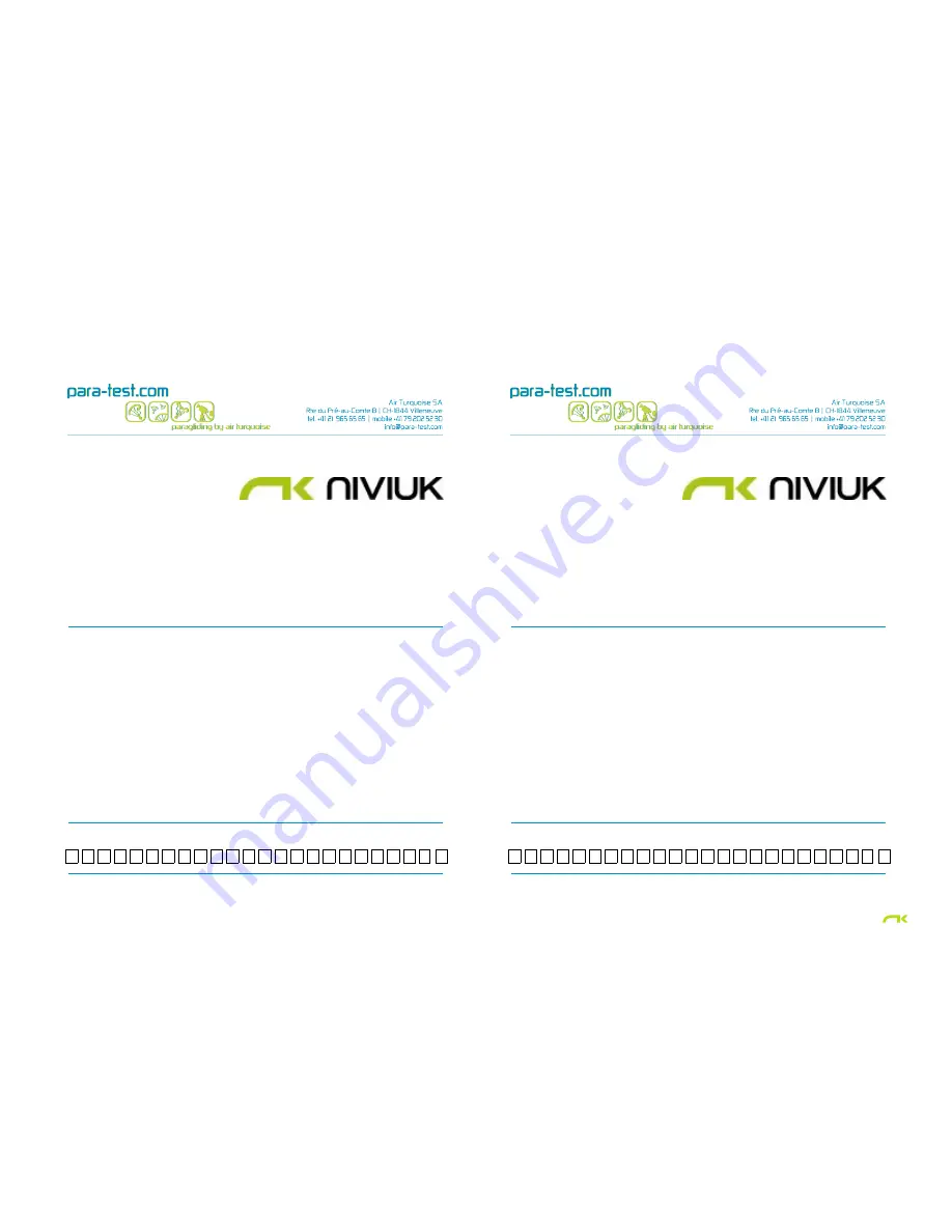 Niviuk ARTIK P User Manual Download Page 23