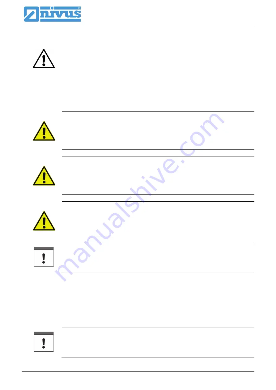 Nivus NFS002 Instruction Manual Download Page 12