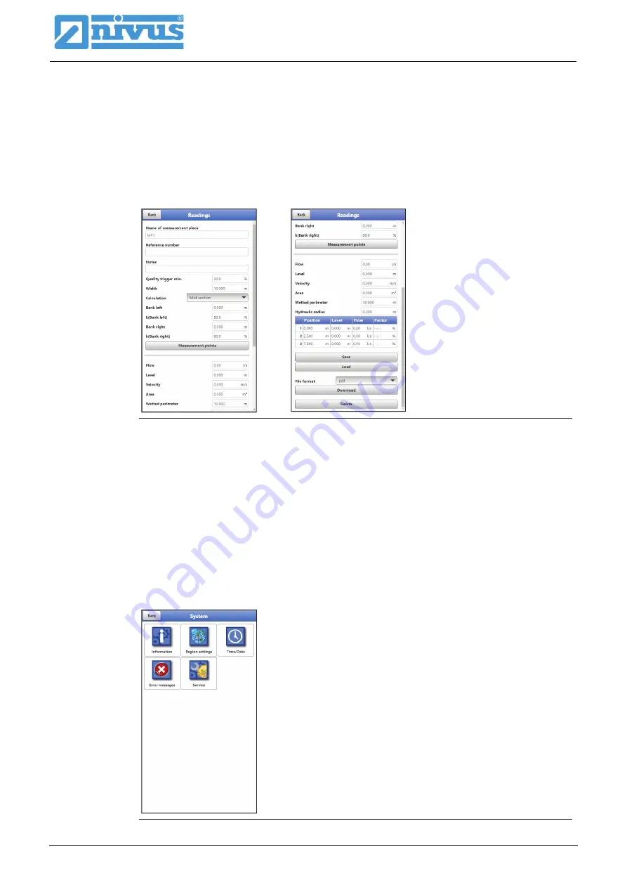 Nivus NFS002 Instruction Manual Download Page 40