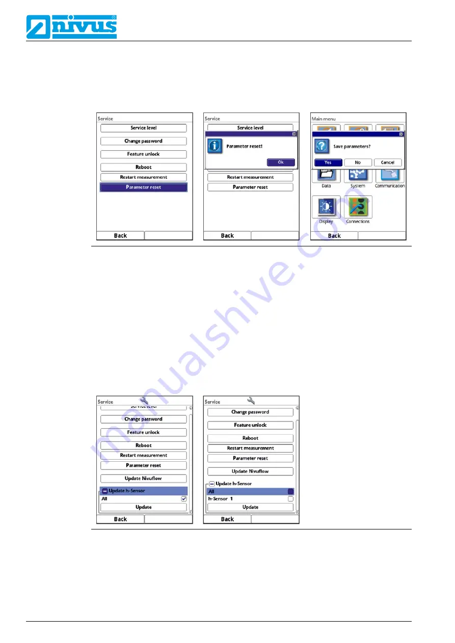 Nivus NivuFlow 650 Instruction Manual Download Page 124