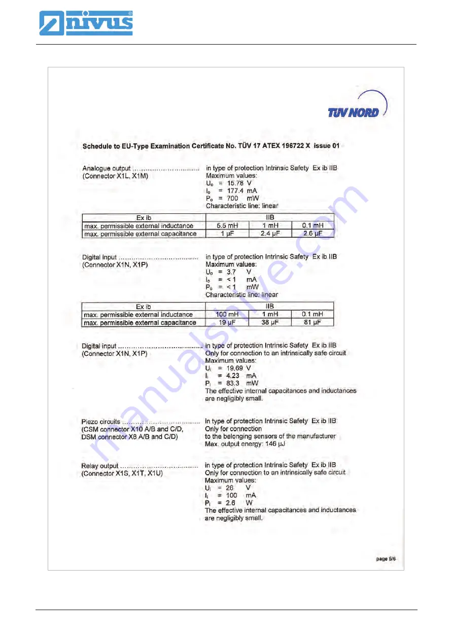 Nivus NivuFlow 750 Instruction Manual Download Page 152