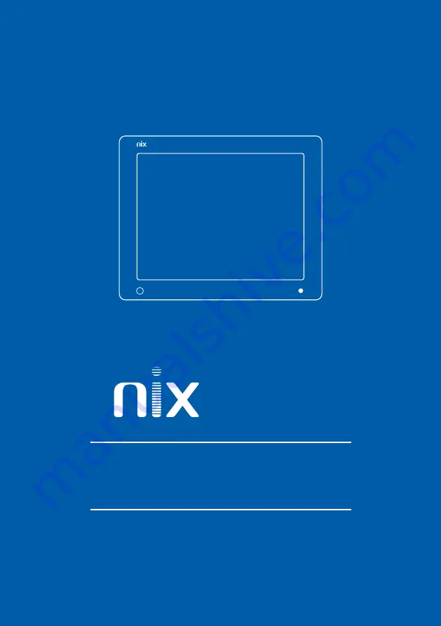 NIX Advance X12D User Manual Download Page 1