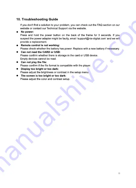 NIX X07E User Manual Download Page 12