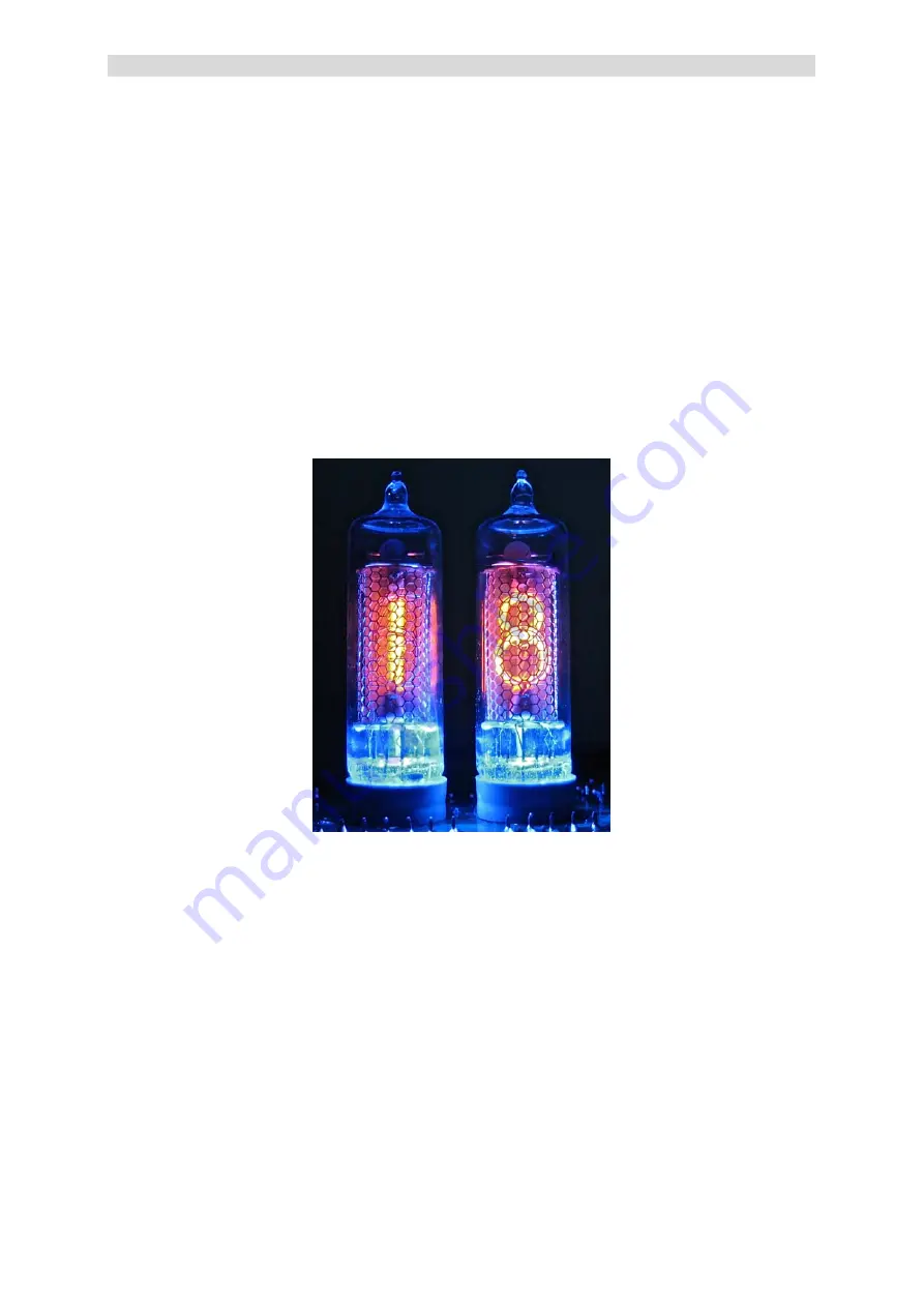 Nixie Temp n Glow IN-16 User Manual Download Page 1