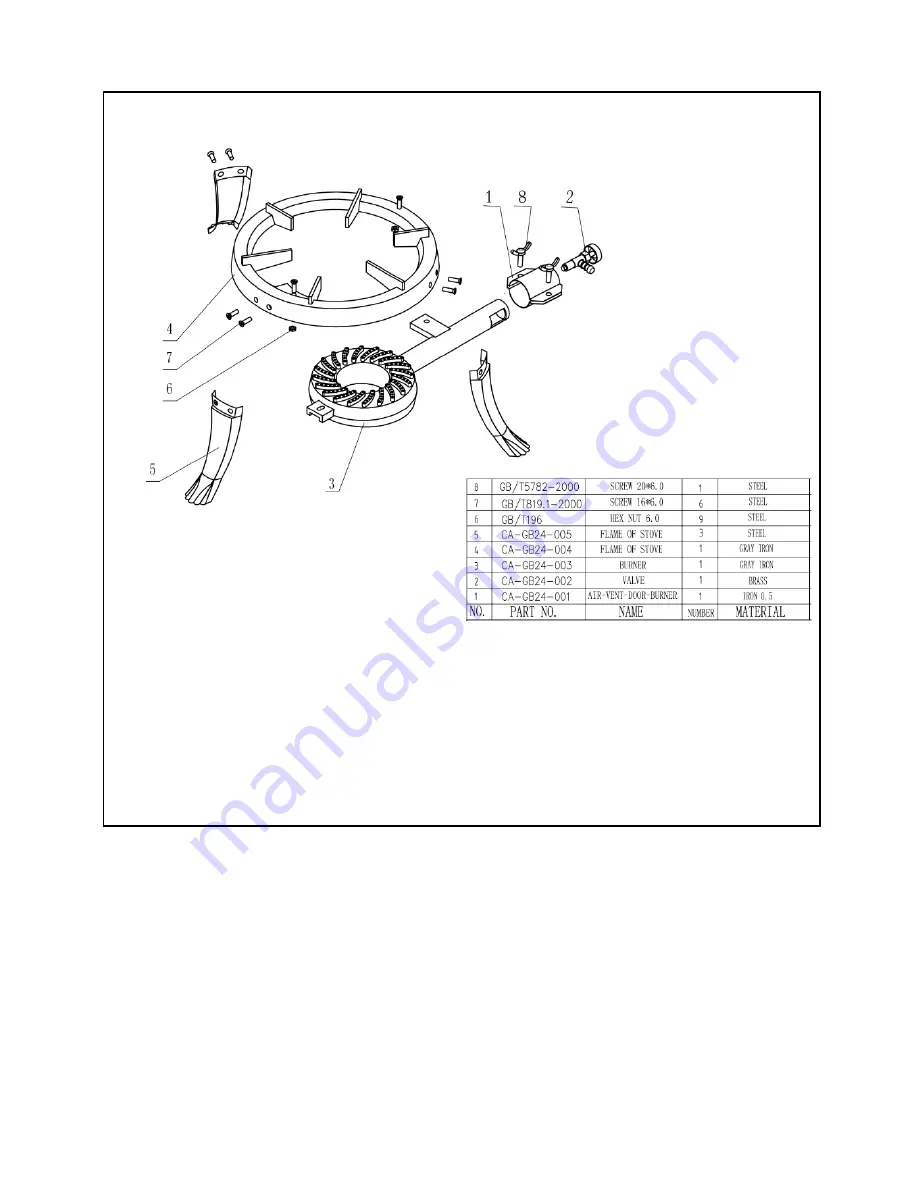 NJ CA-GB10 Instruction Manual Download Page 12