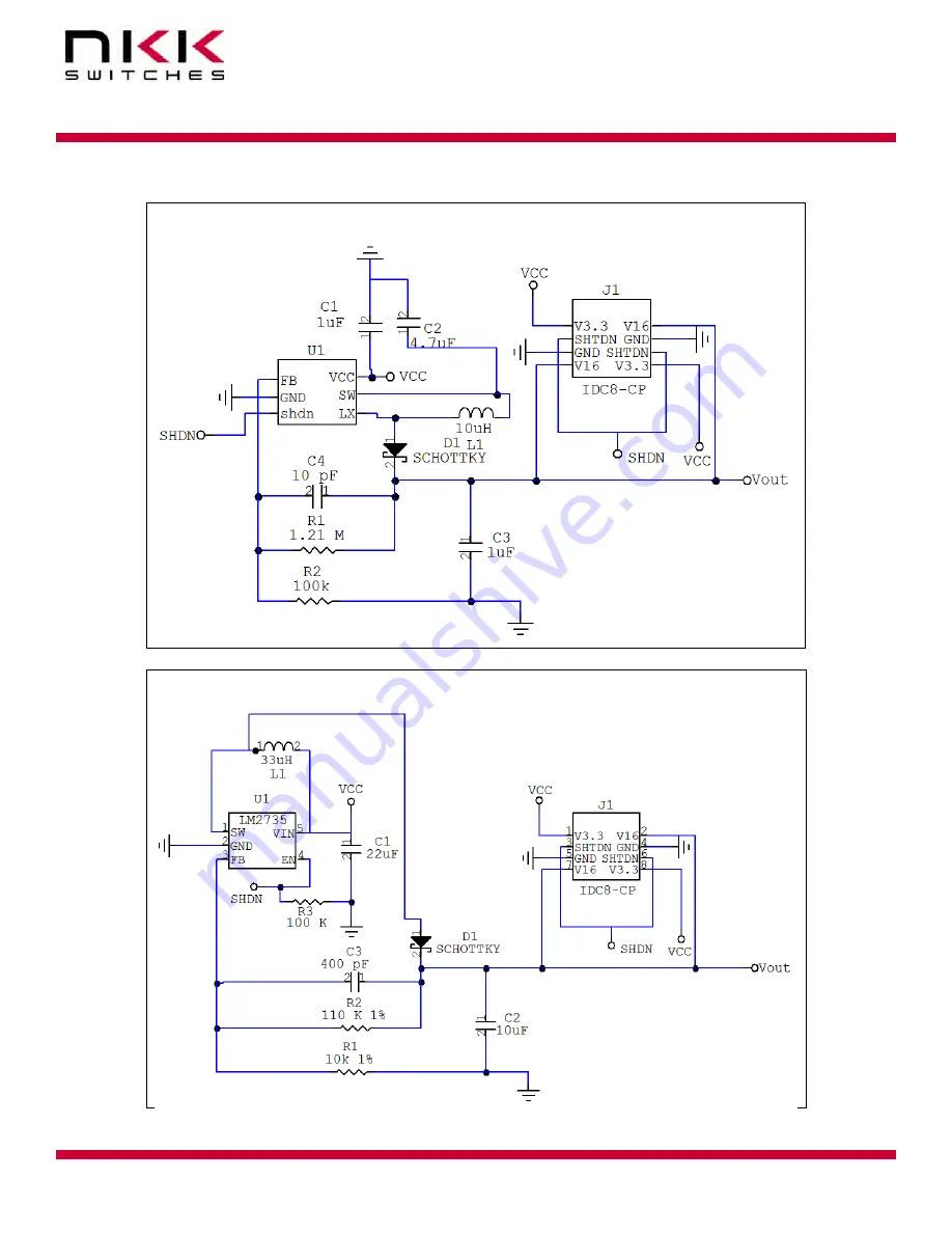 NKK SWITCHES IS-CHPMP Manual Download Page 7