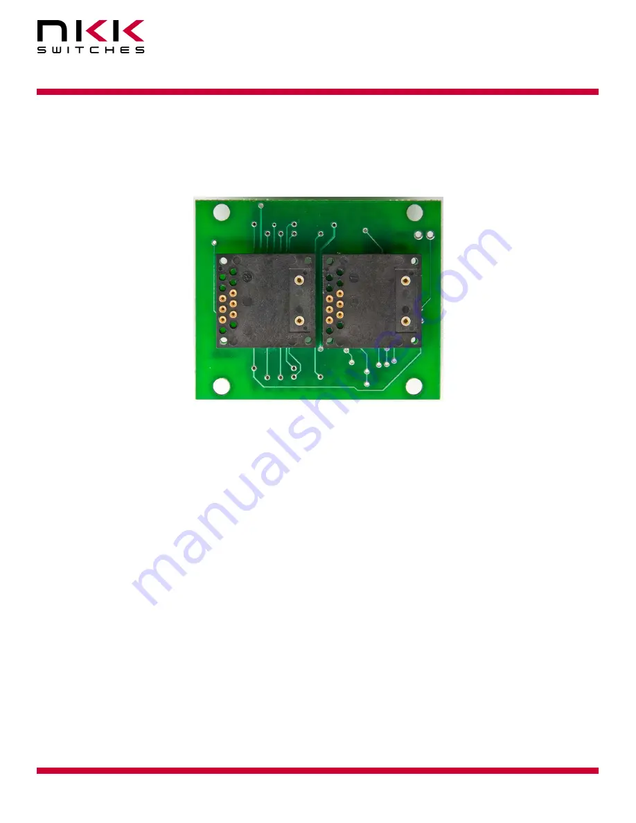 NKK SWITCHES IS-L02A1-C User Manual Download Page 1