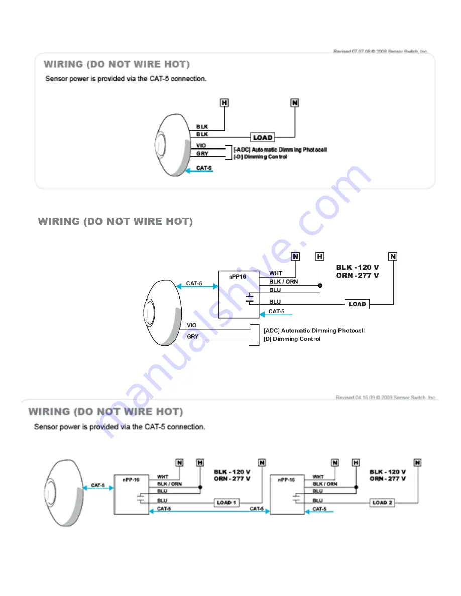 nLight nCM 9 Скачать руководство пользователя страница 8