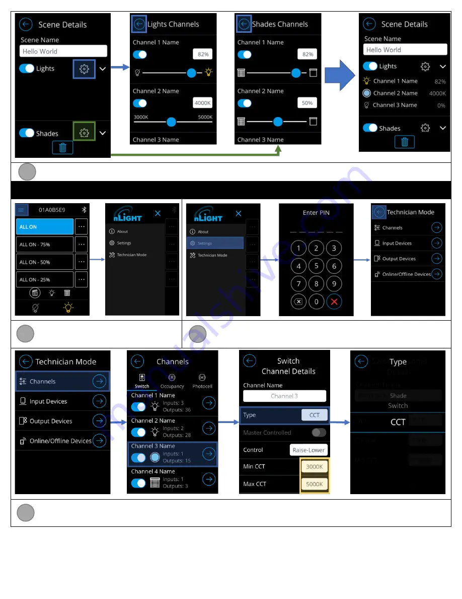 nLight UNITOUCH Скачать руководство пользователя страница 4