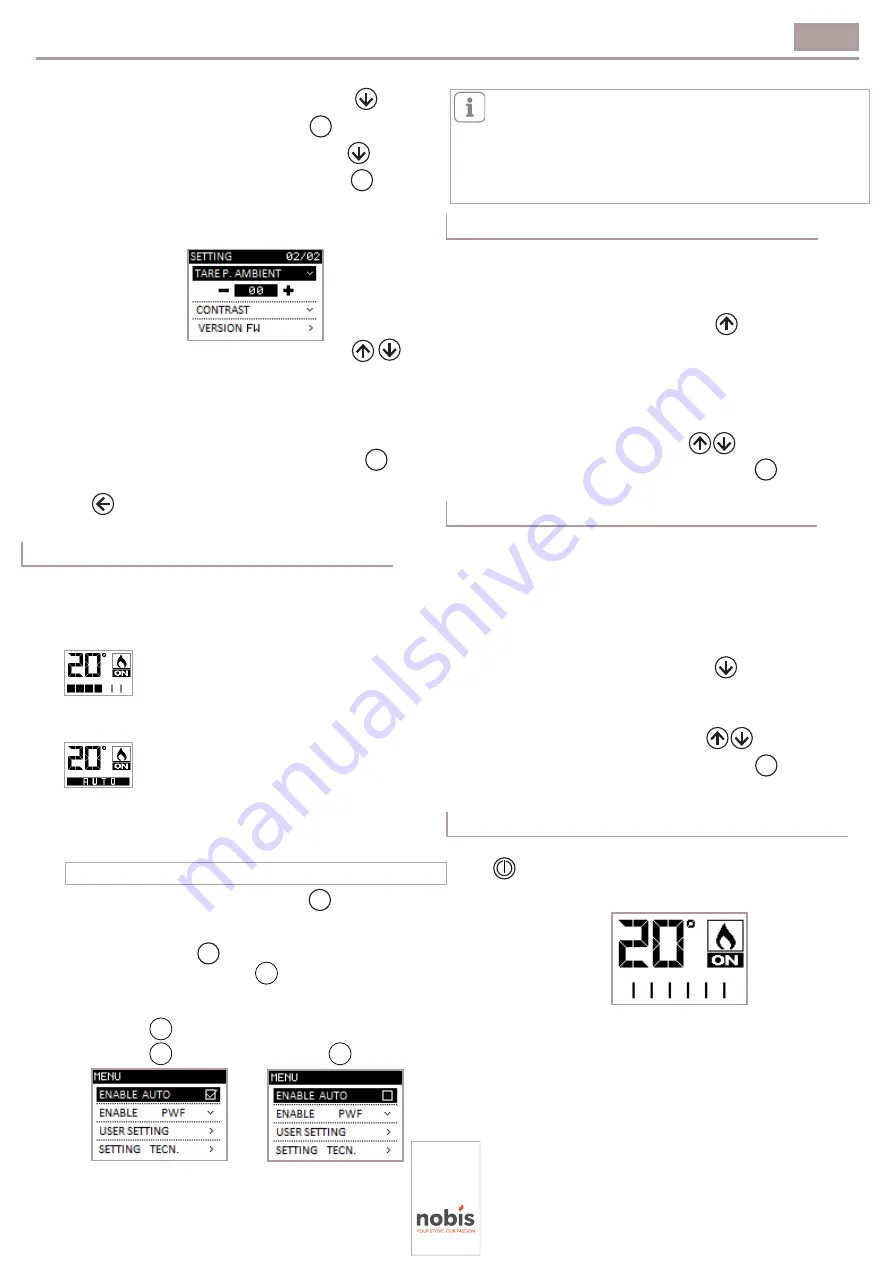 Nobis A10C ROUND Instructions For Installation, Use And Maintenance Manual Download Page 19