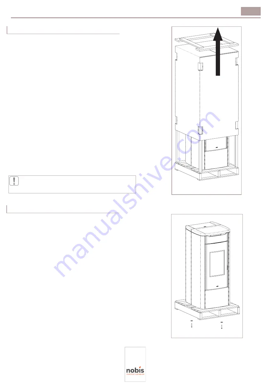 Nobis H14 V SHAPE Instructions For Installation, Use And Maintenance Manual Download Page 10