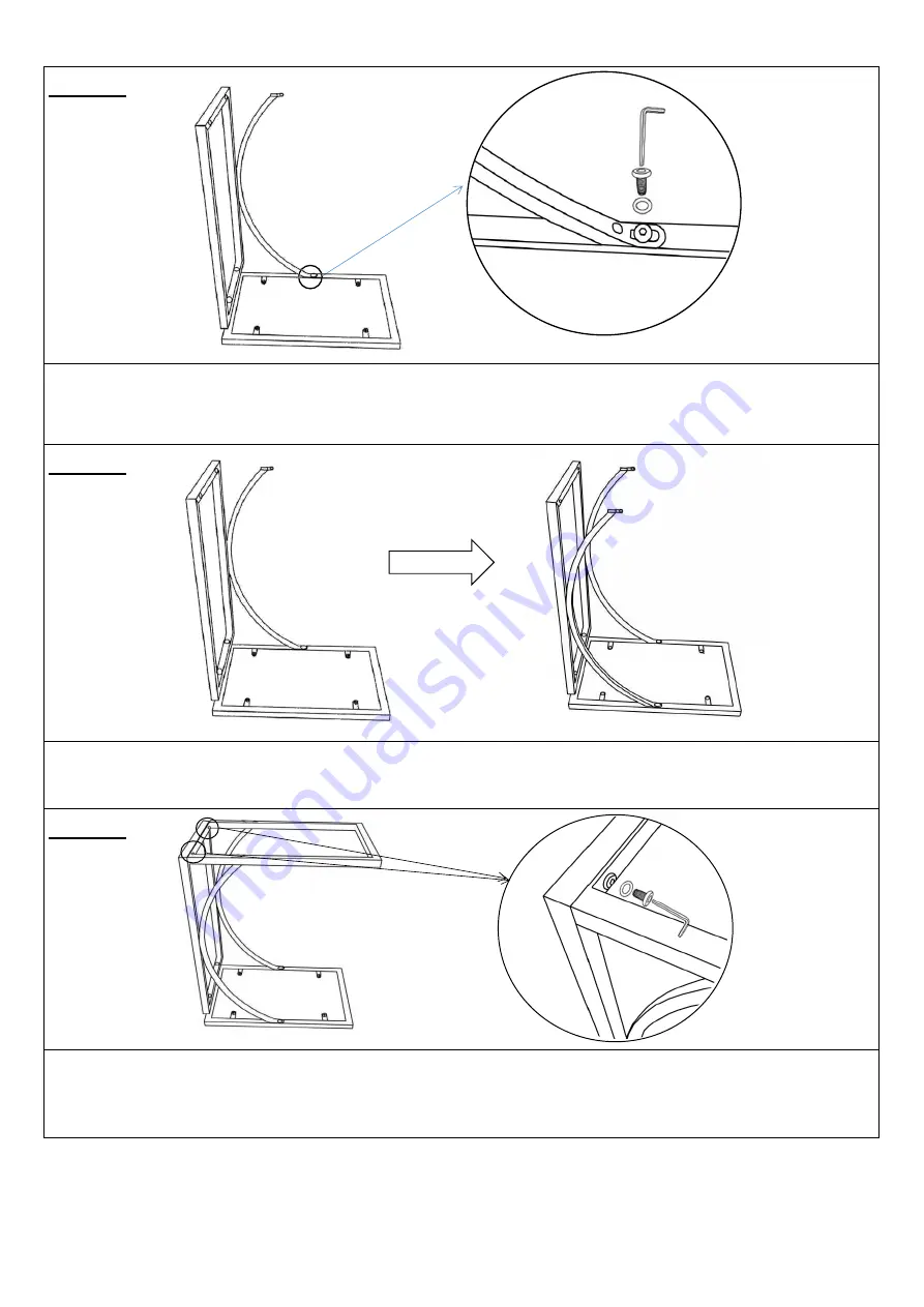 Noble House Home Furnishings END TABLE Assembly Instructions Manual Download Page 4