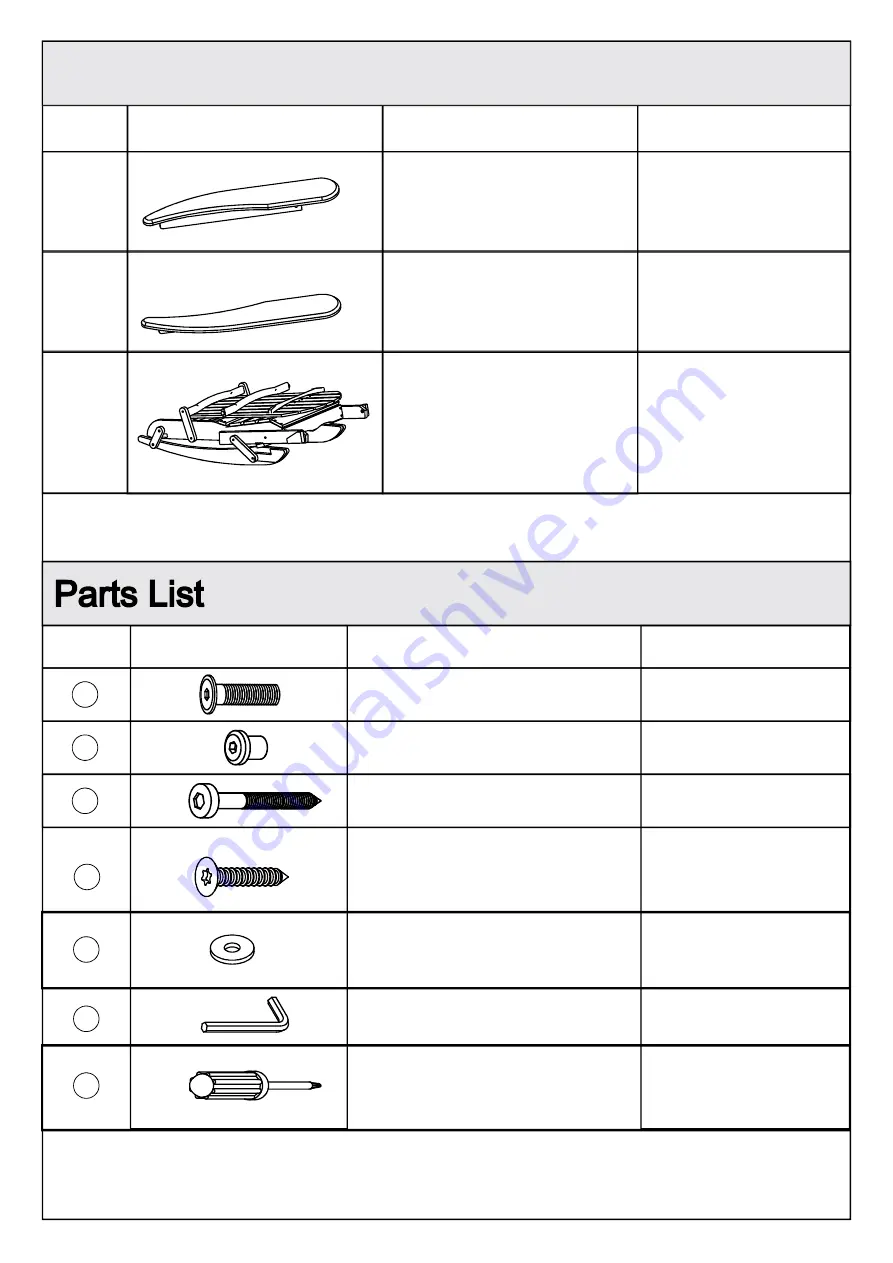 Noble House Home Furnishings ROCKING ADIRONDACK Assembly Instructions Manual Download Page 2