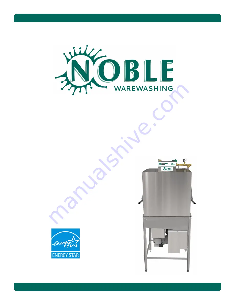 Noble HT-180EC Installation, Operation And Service Manual Download Page 1