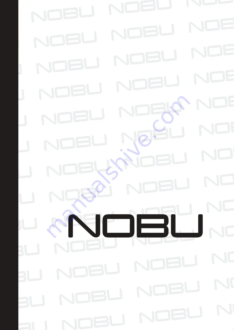 Nobu 20DEN1 User Manual Download Page 1