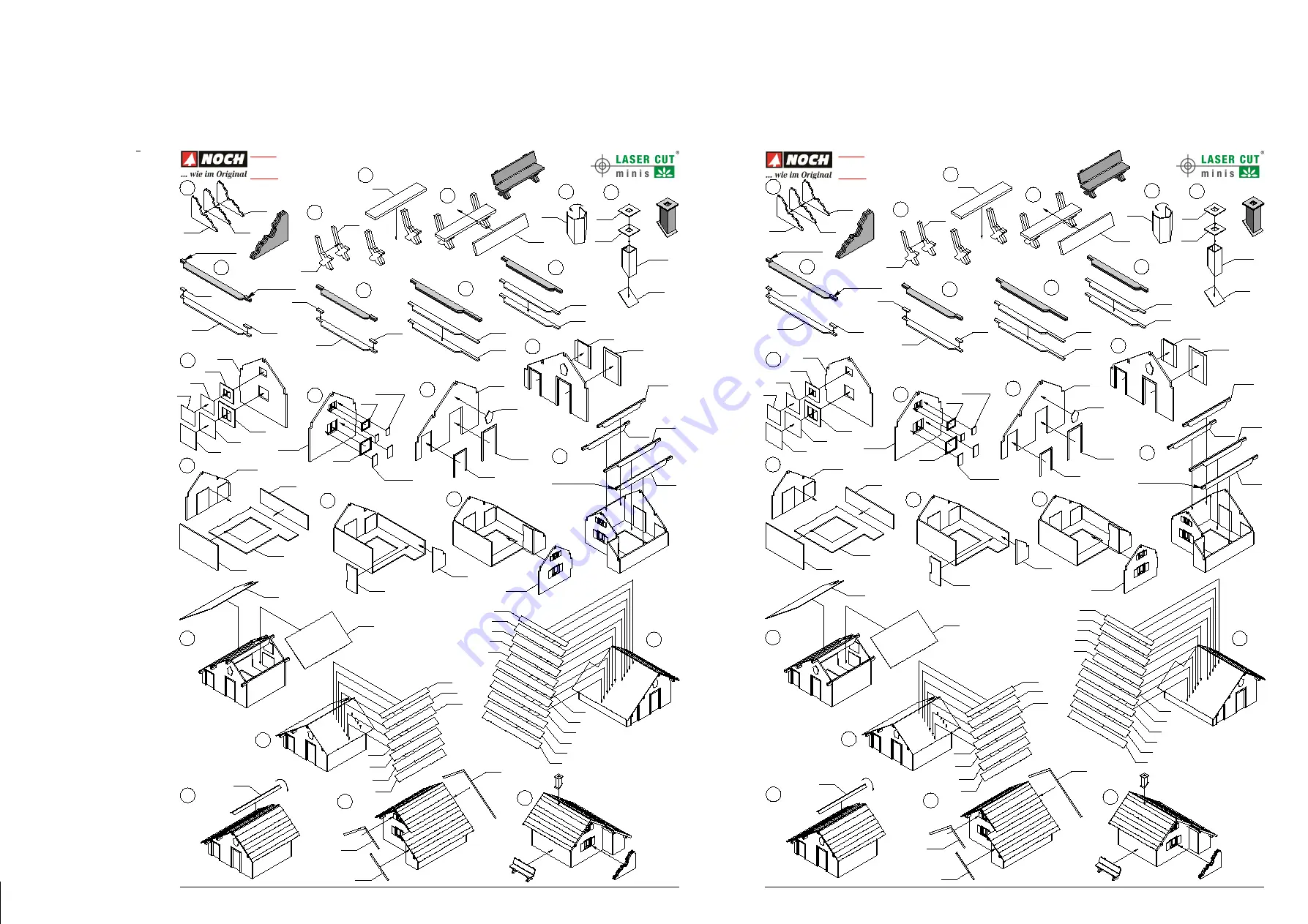 NOCH LASER CUT minis 67135 Manual Download Page 2