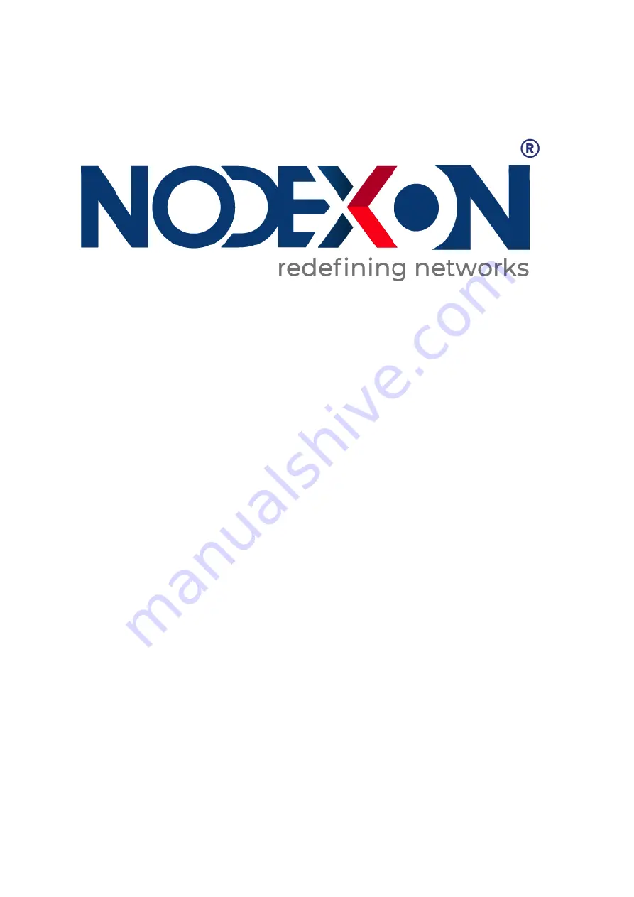 NODEXON NX-5610-24F8G Скачать руководство пользователя страница 1