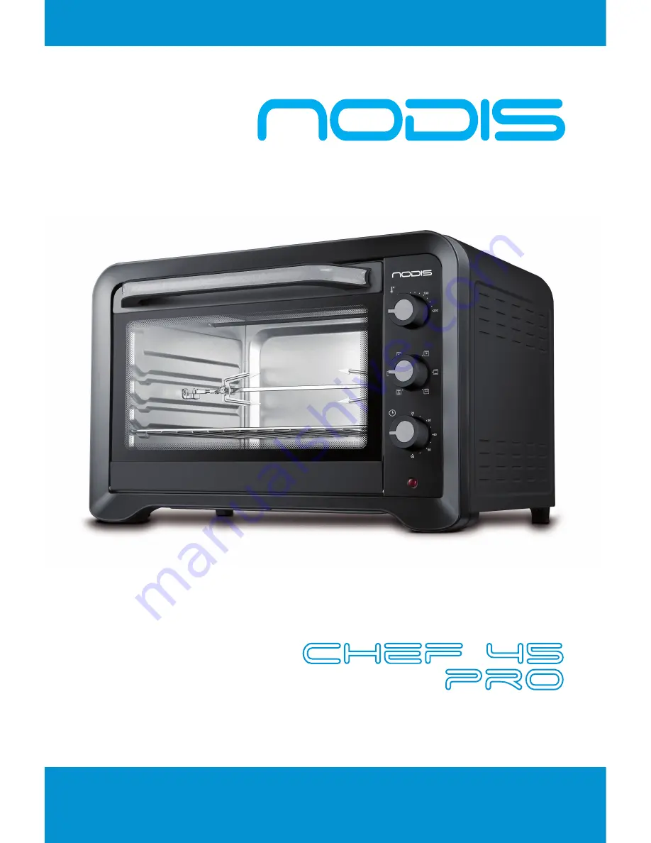 Nodis ND-CHEF45PRO Скачать руководство пользователя страница 1