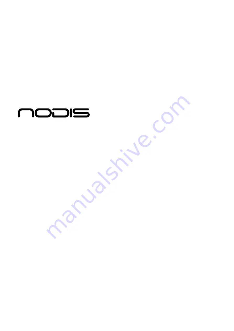 Nodis PRONTO DELUXE User Manual Download Page 14