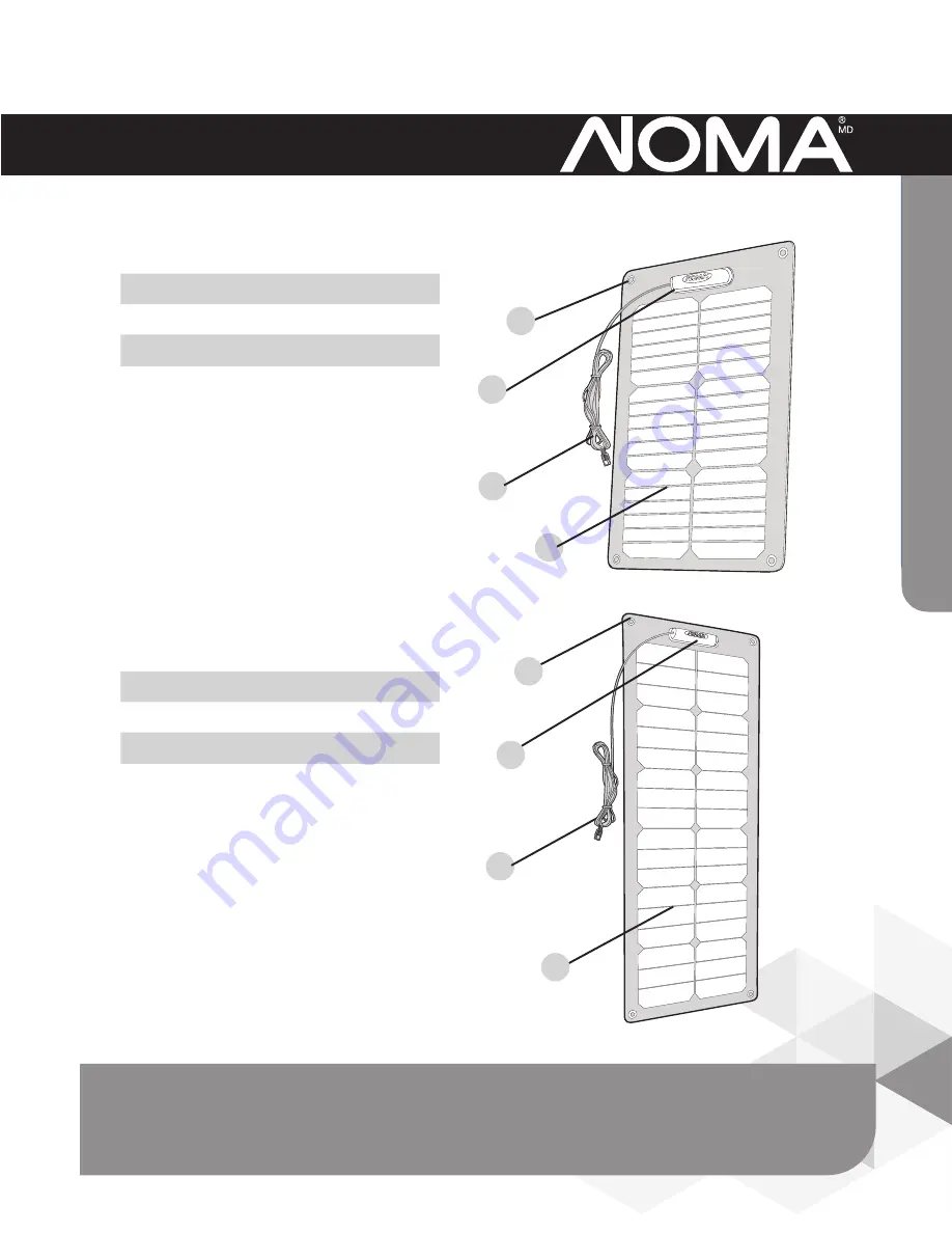 NOMA 011-2031-8 Instruction Manual Download Page 5