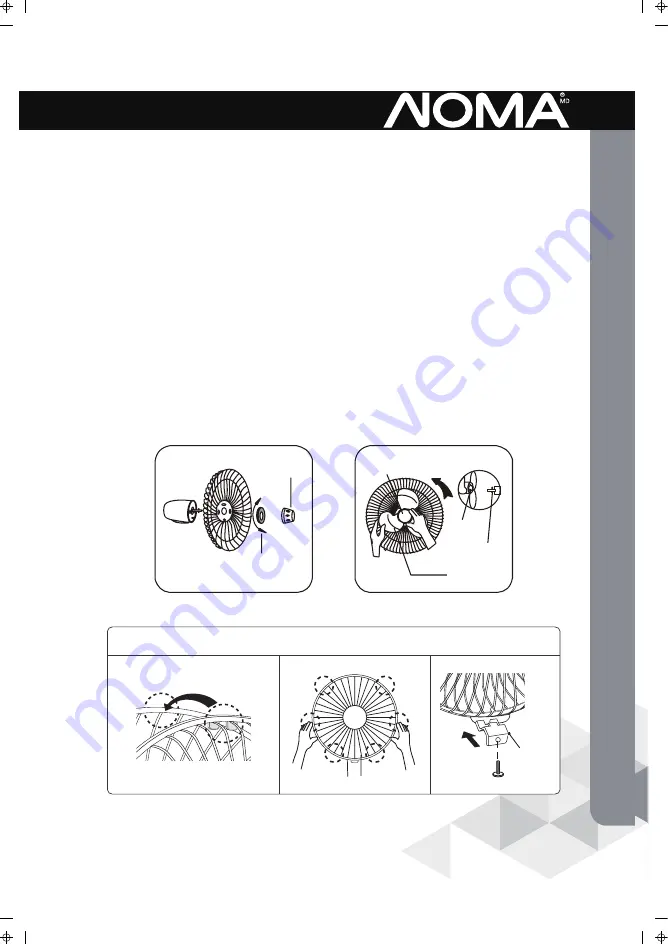 NOMA 043-7018-6 Instruction Manual Download Page 13