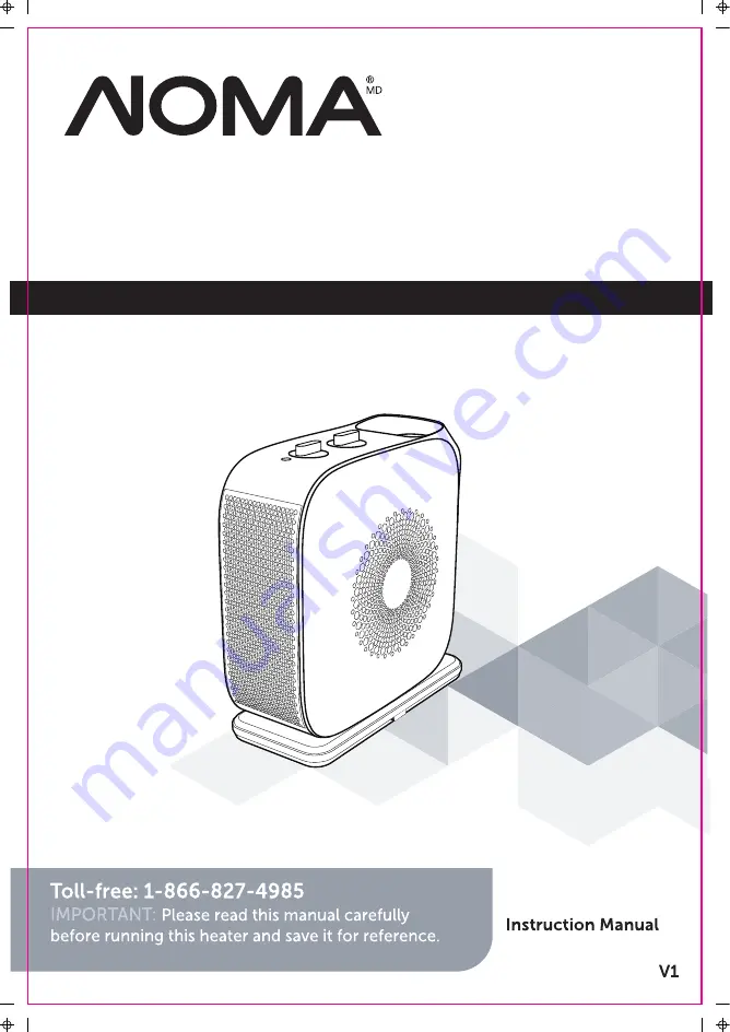 NOMA 043-7363-2 Instruction Manual Download Page 1