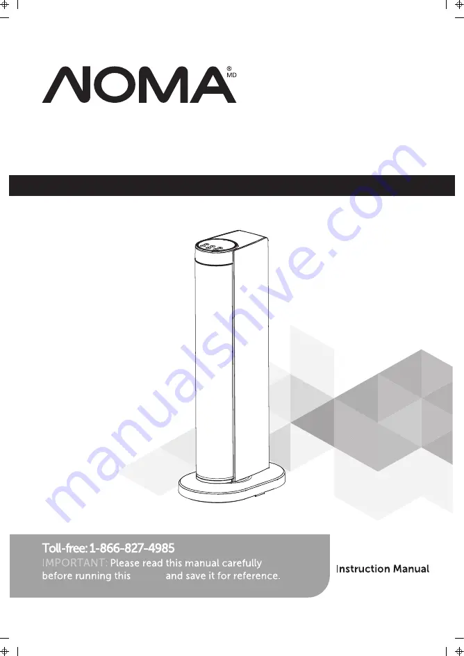 NOMA 043-8410-4 Instruction Manual Download Page 1