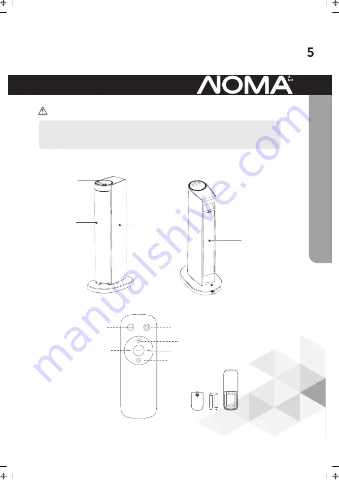 NOMA 043-8410-4 Скачать руководство пользователя страница 5