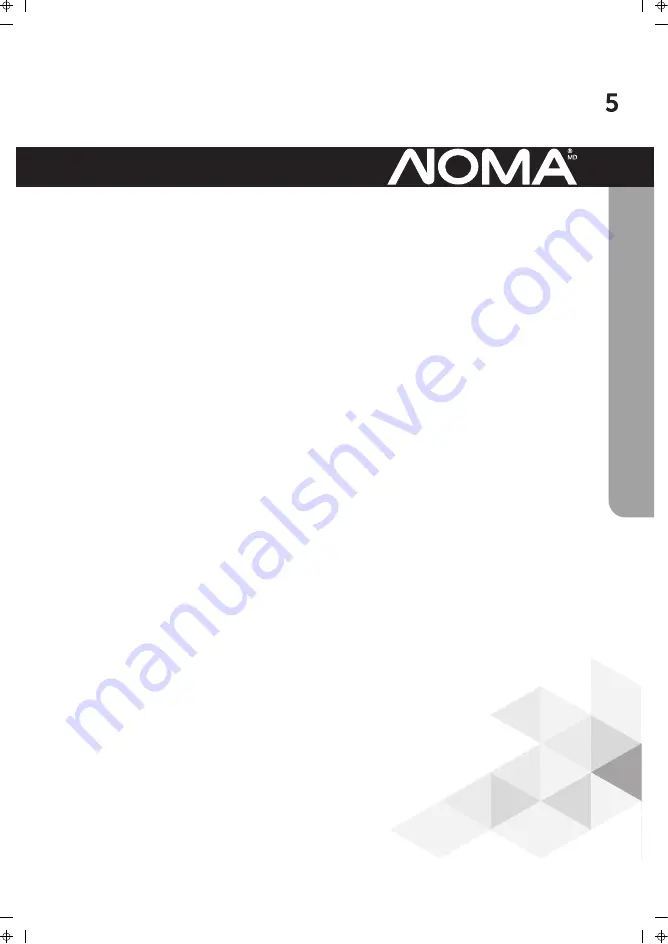 NOMA 043-8410-4 Instruction Manual Download Page 17