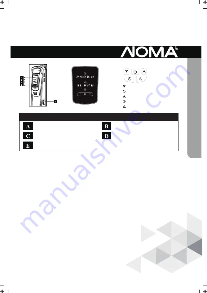 NOMA 043-8411-2 Instruction Manual Download Page 19