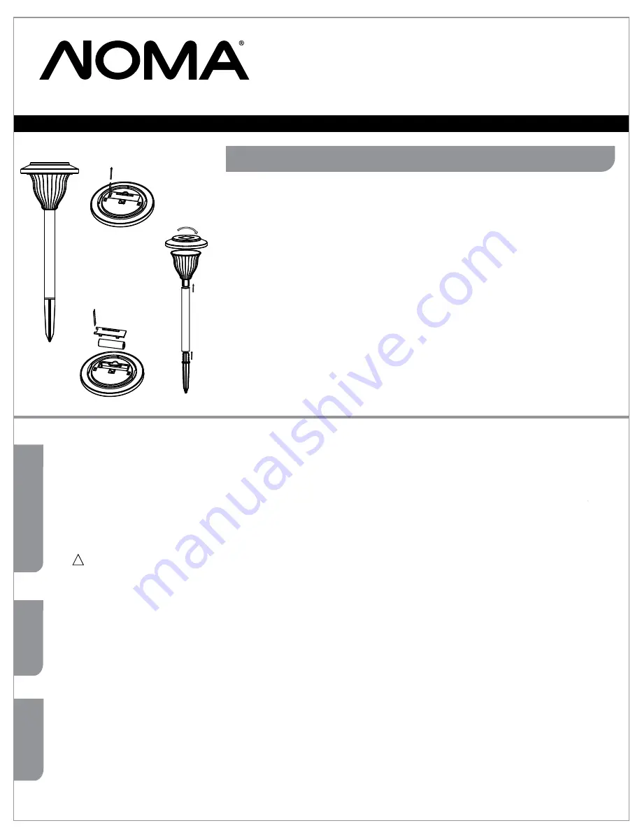 NOMA 052-4032-6 Instruction Manual Download Page 1