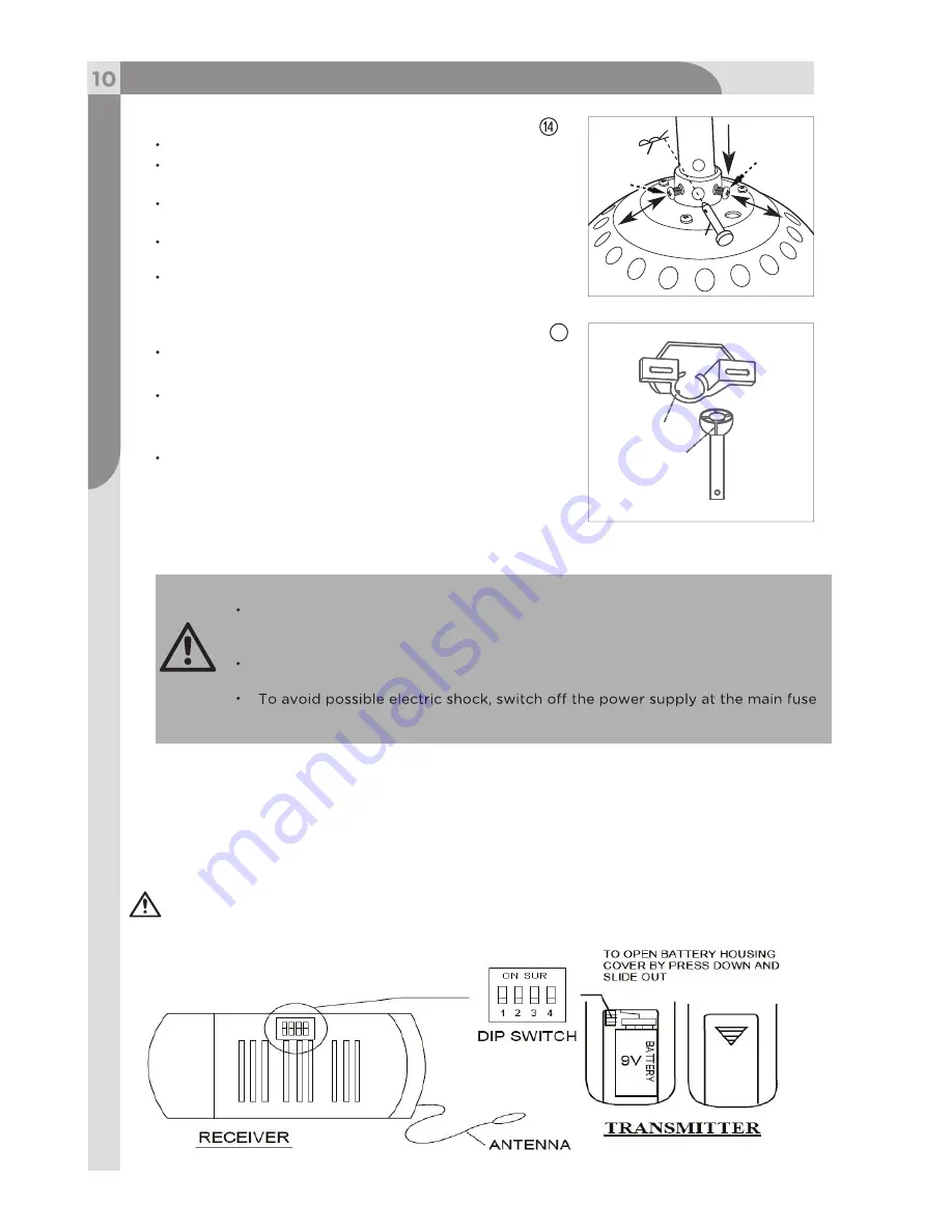 NOMA 052-4345-2 Instruction Manual Download Page 10