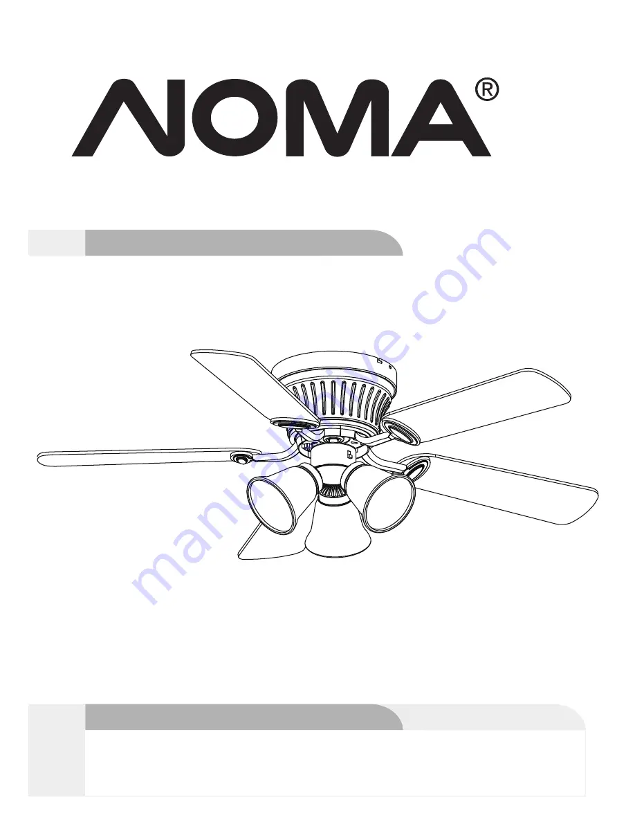 NOMA 052-4744-2 Instruction Manual Download Page 1