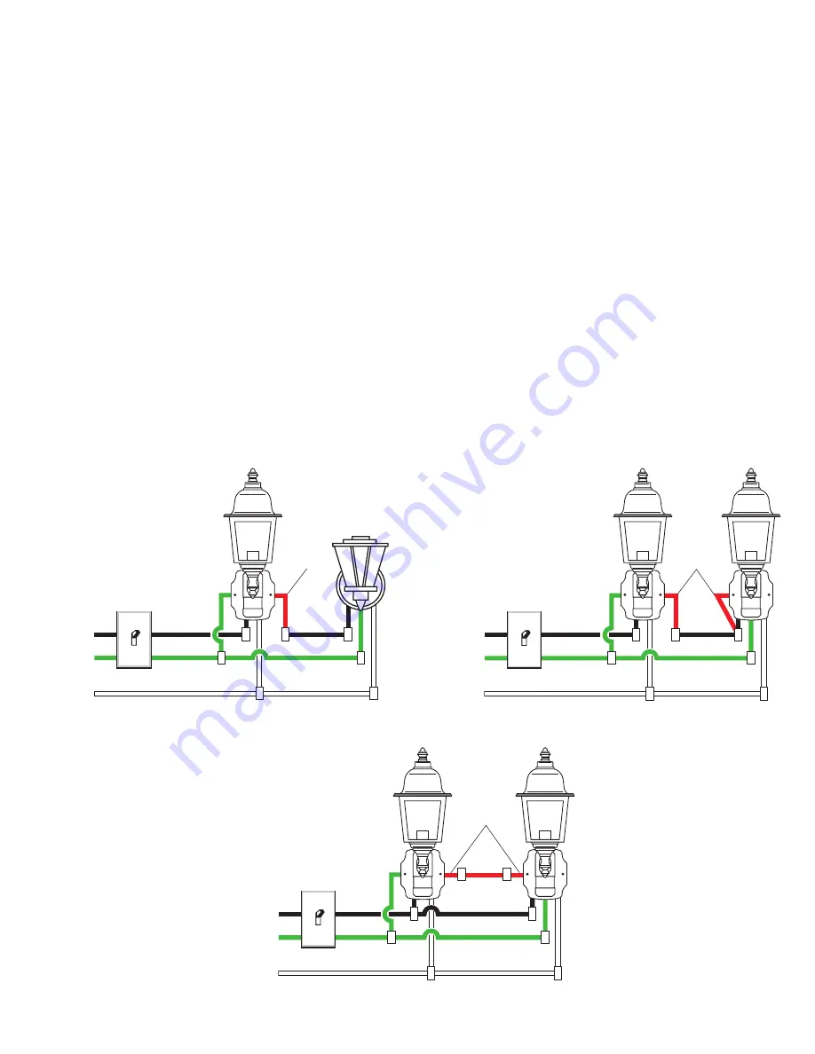 NOMA Carriage Light with Motion-activated 52-4473-6 Installation And Operating Instructions Manual Download Page 11