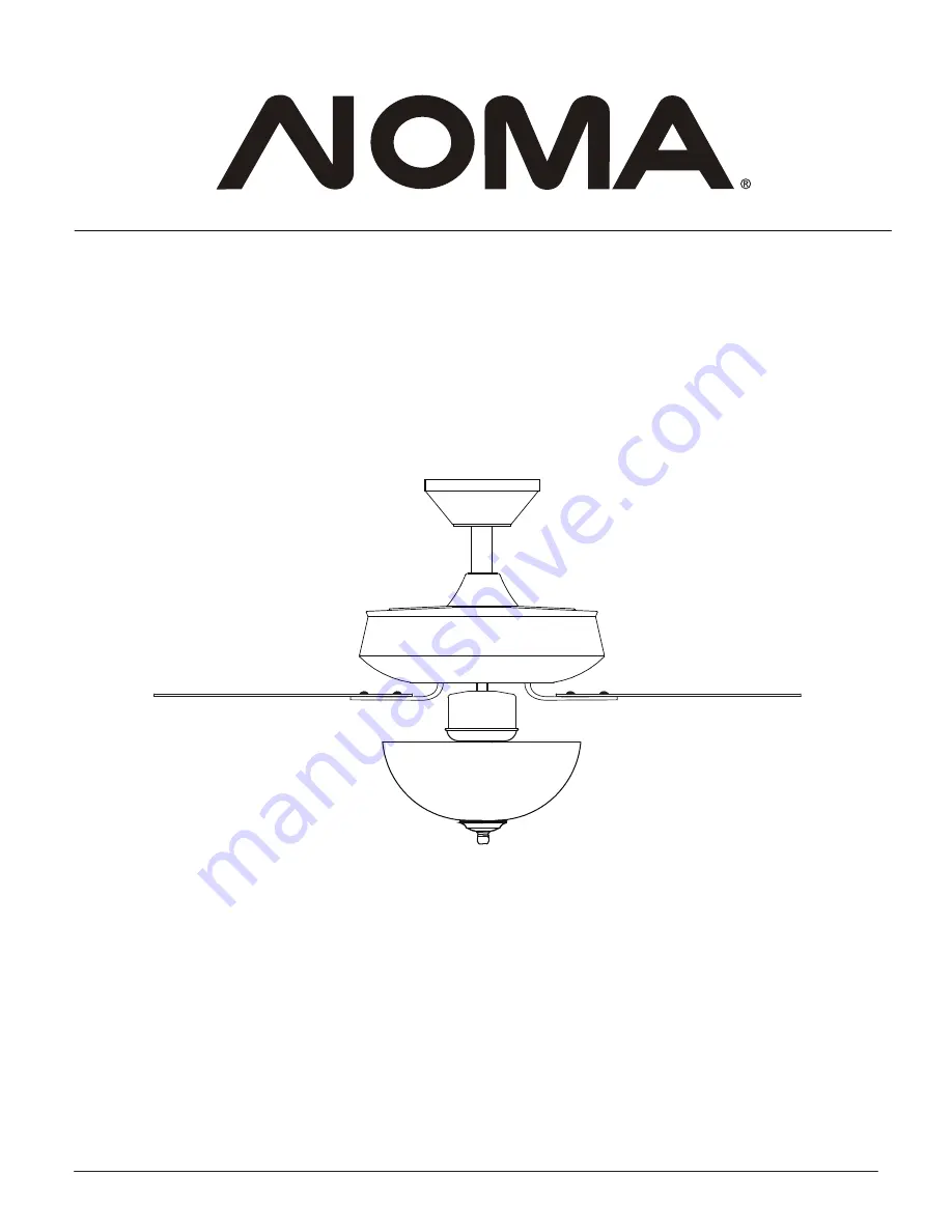 NOMA Estate052-6964-6 Instruction Manual Download Page 1