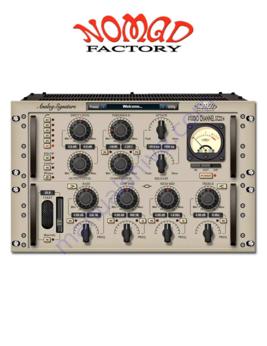 nomad SC-226 User Manual Download Page 1