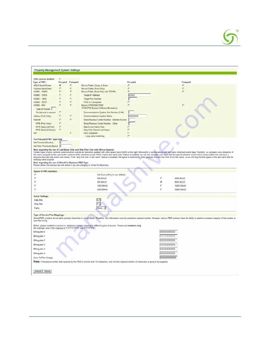 Nomadix Access Gateways User Manual Download Page 113