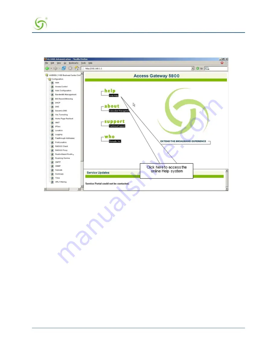 Nomadix AG 2300 User Manual Download Page 61