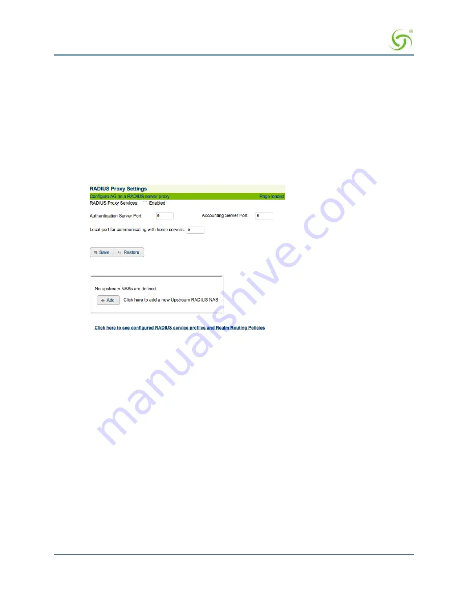 Nomadix AG 2300 User Manual Download Page 140