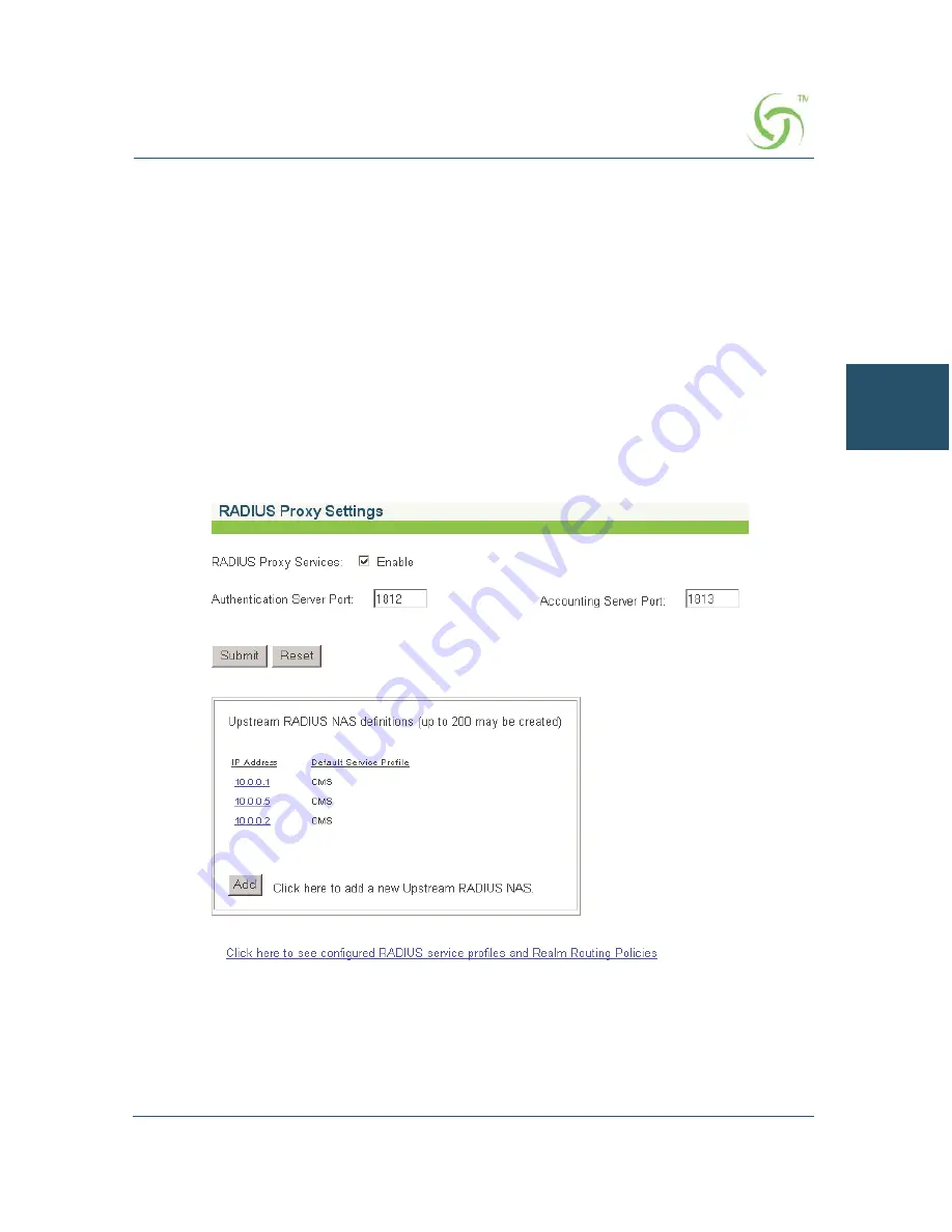 Nomadix AG 5000 User Manual Download Page 105